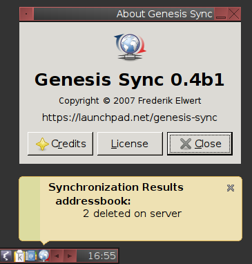 Genesis dialog